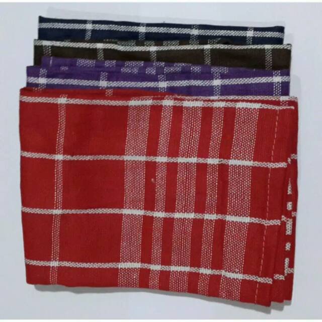 MURAH MERIAH - 3 PCS Kain Lap Celemek Warna / Lap Serbaguna / Lap Dapur / Serbet Tebal / Serbet Kotak