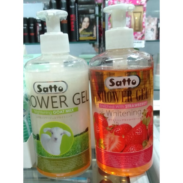 Satto Shower Gel Goat Milk & Strawberry