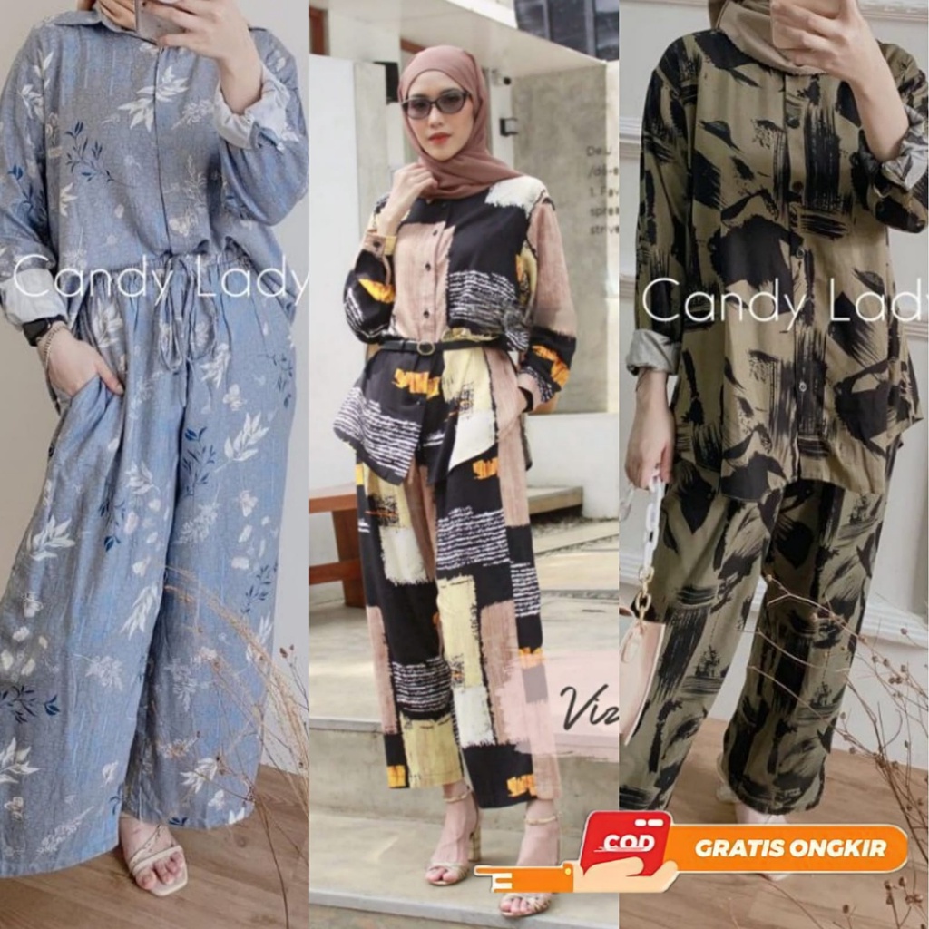 One set wanita / One set Jumbo / One set wanita jumbo / setcel rayon /One set Jumbo LD120 / Setelan Rayon Jumbo / Setelan Wanita Jumbo / tunik Jumbo / Stelan wanita Jumbo