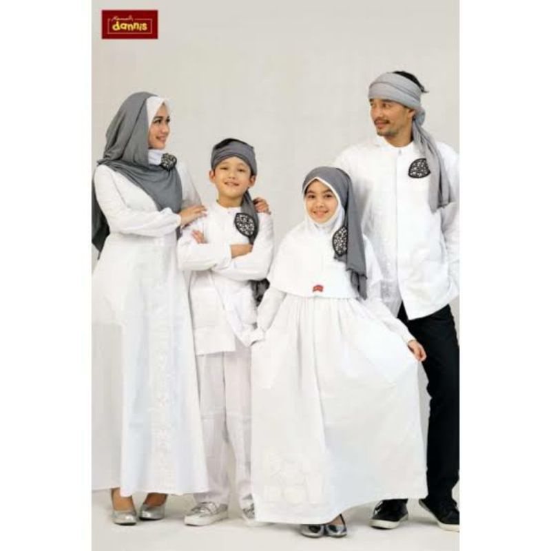 Dannis Koko Atasan 14 Putih White Ihrom Ikhrom