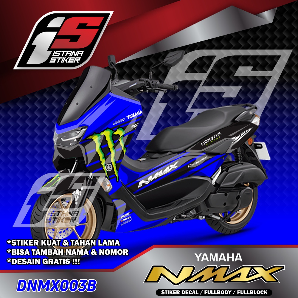 Stiker Motor Stiker Decal Nmax Stiker Decal Sticker Decal Sticker Decal New Nmax Stiker Decal Nmax 2