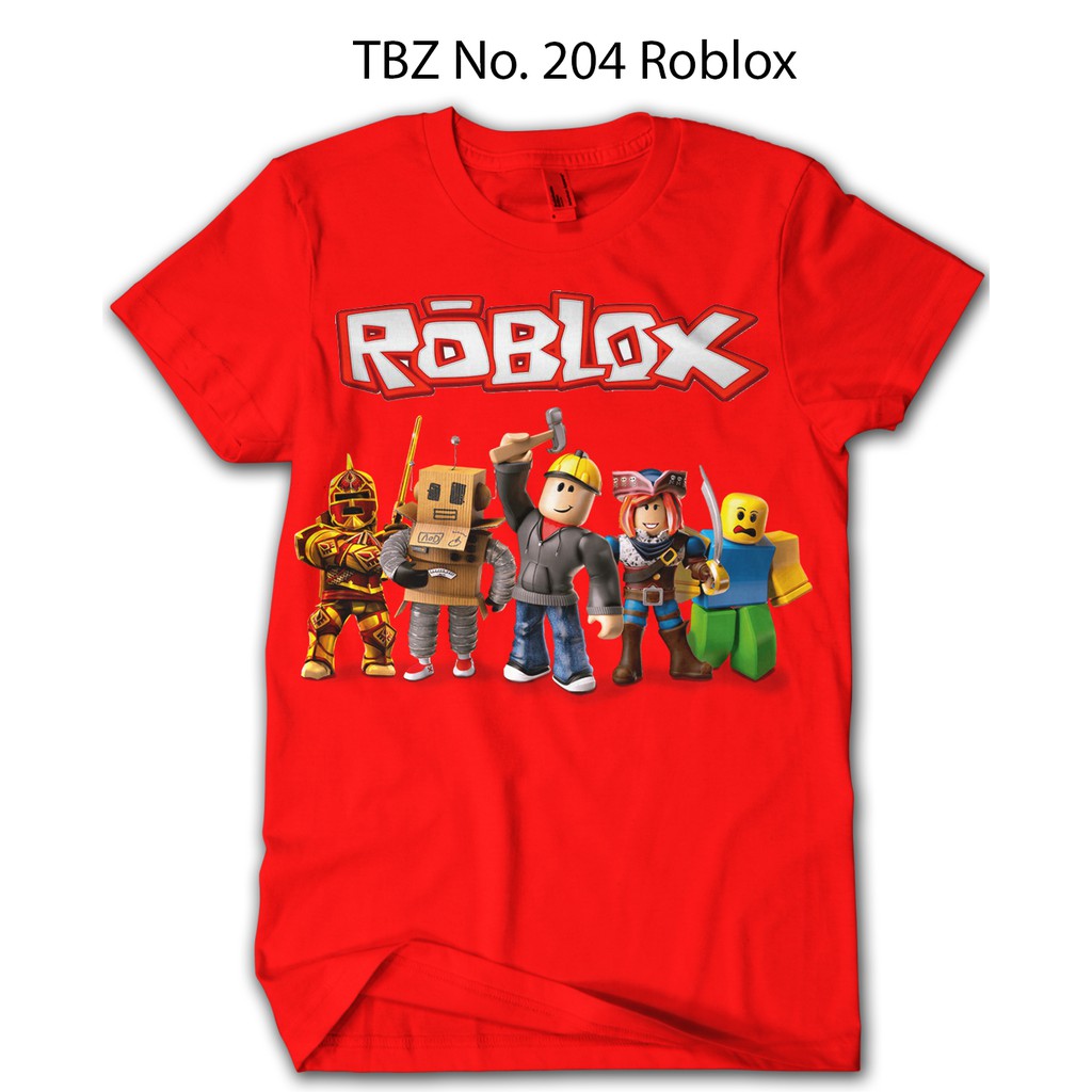 Baju Roblox Squad Anak Cotton 24s Original