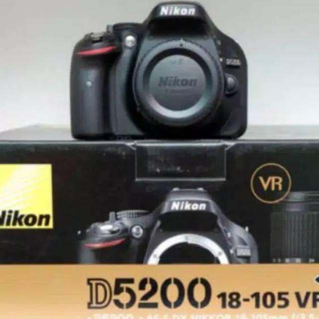 Nikon D5200 Body Only New Free Accessories ORIGINAL Garansi Resmi