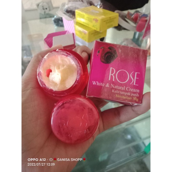 CREAM ROSE NATURAL BEAUTY