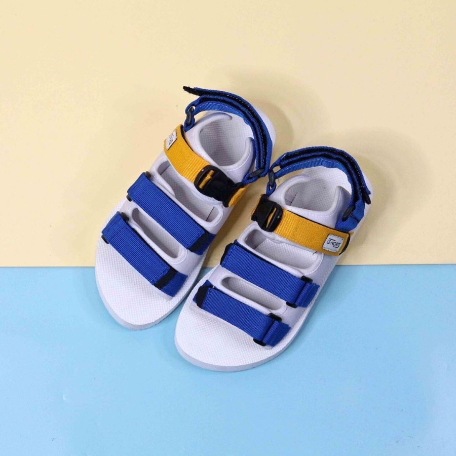 Lenorte osaki putih sandal gunung unisex anak
