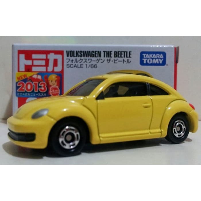 33 VW Volkswagen the beetle yellow Tomica