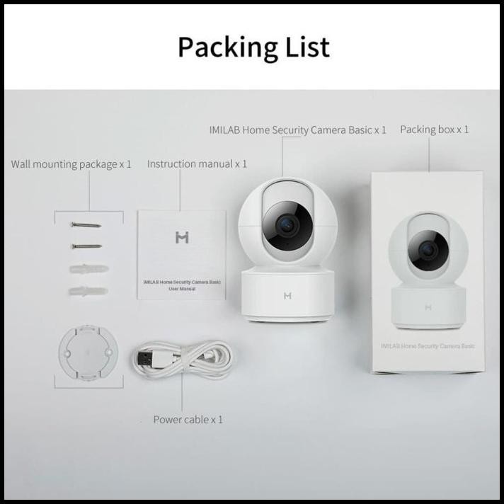 Cctv Xiaomi Mi Home Security Camera 360 1080P Ip Cam Garansi Resmi Tam Kamera Pengintai Exclusive