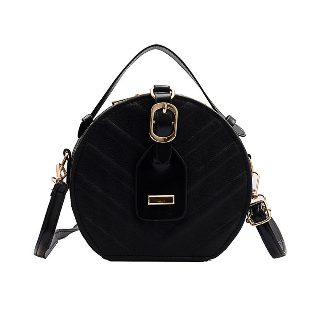 TM-63 tas selempang wanita mini shoulder daun leaf bag leather kulit import korea jepang