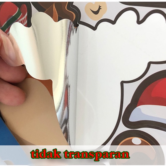 [ORGM] *NATAL* Mainan Tempelan DIY STICKER Dekorasi NATAL XMAS SANTA SNOWMAN