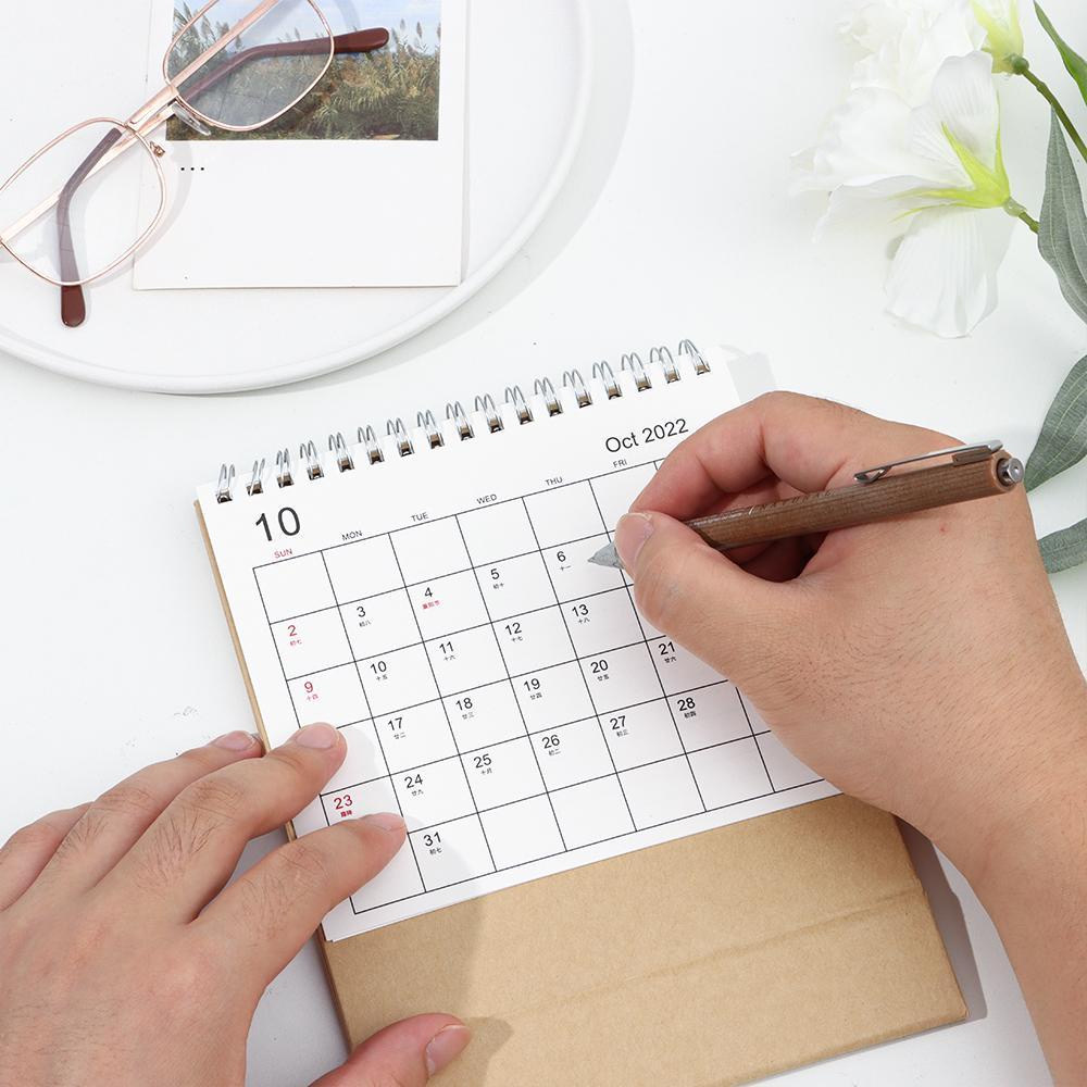R-flower 2022 Kalender Meja Multifungsi Motif Bunga