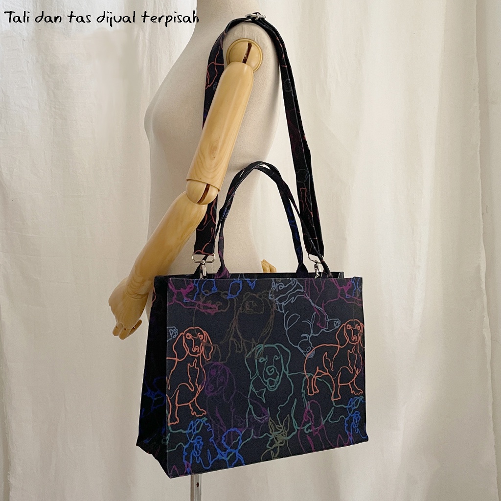 Tas Tote Traveller Medium - Guguk Ceria
