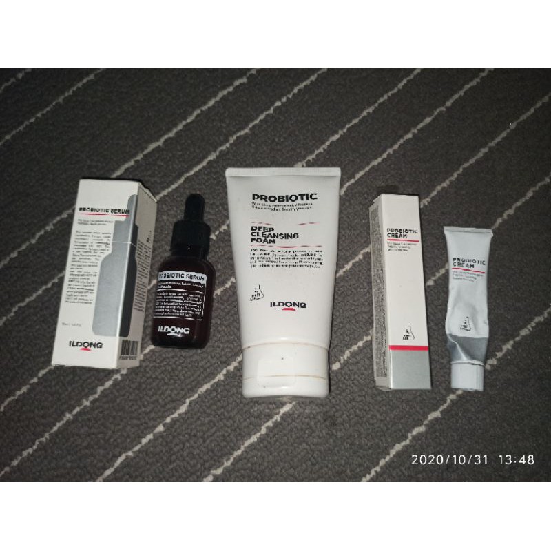preloved first lab ildong (serum,cream,cleamsing foam)