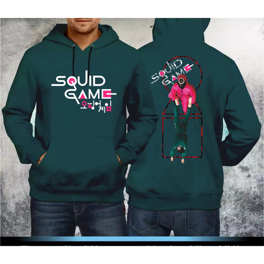 bisa COD / Asgard777 - SQUIDGAME JUN HO / netflix / korea / new hot list / game / square / circle / hoodie pria / hoodie cowok / hodie