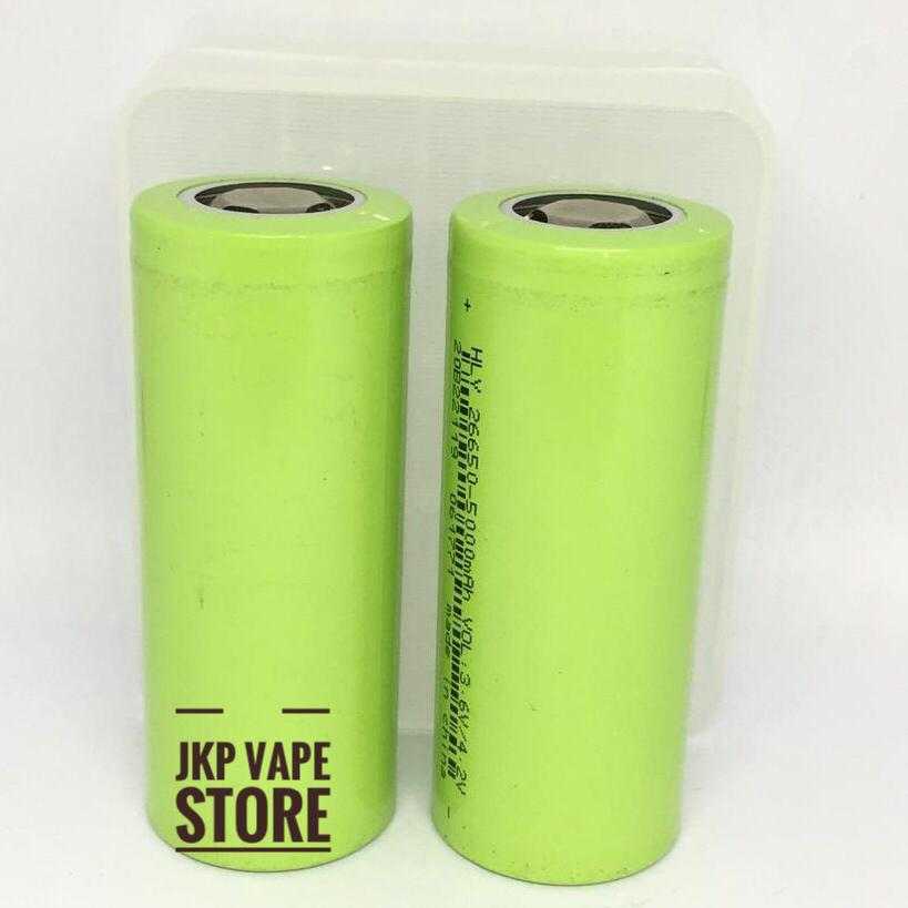 Battery ROCKETMAN HLY 26650 5000mAh - Hijau