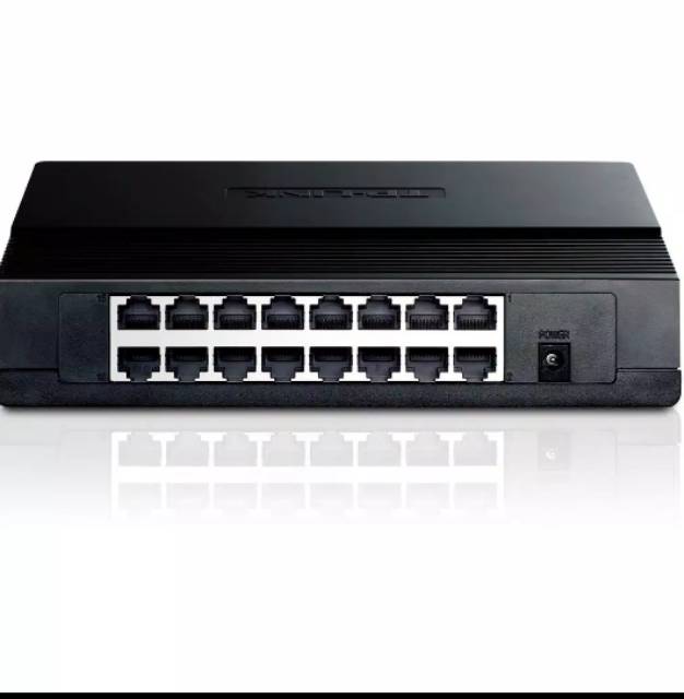 TP-Link Switch 16 Port 10/100Mbps Plastic Case - TL-SF1016D TP LINK