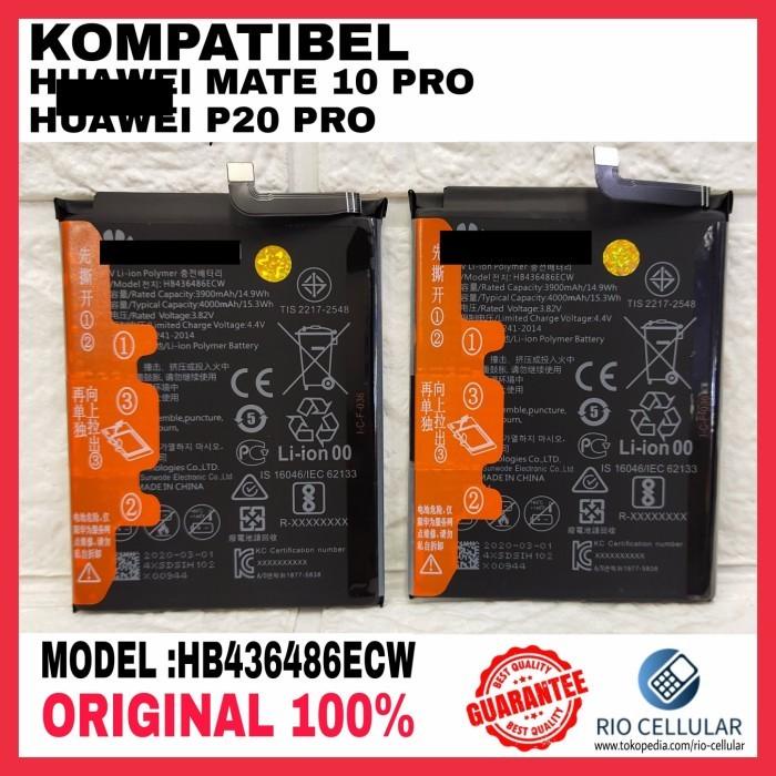 Baterai Huawei Mate 20 P20 Pro Mate 10 Pro HB436486ECW