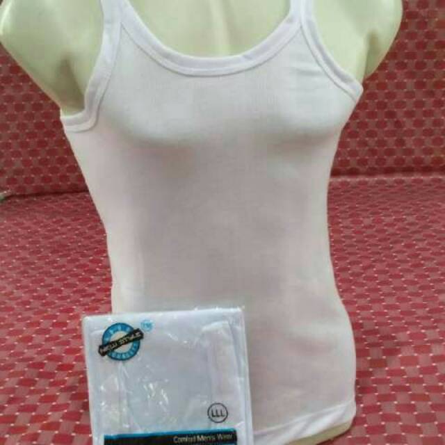 Singlet Stillo Kaos dalam Pria Murah Katun