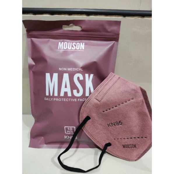 *New produk* Masker KN95 Mouson warna Pink Lady