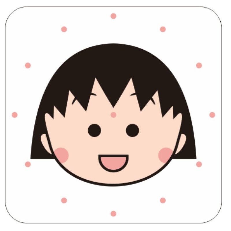 Jam Dinding Chibi Maruko Chan (Chibi Maruko Chan Wall Clock)