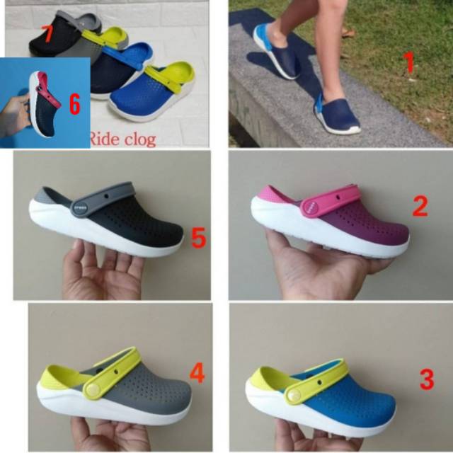 Crocs literide anak kids junior c8 - j1 j2 j2 / Crocs anak / Sendal anak crocs literide