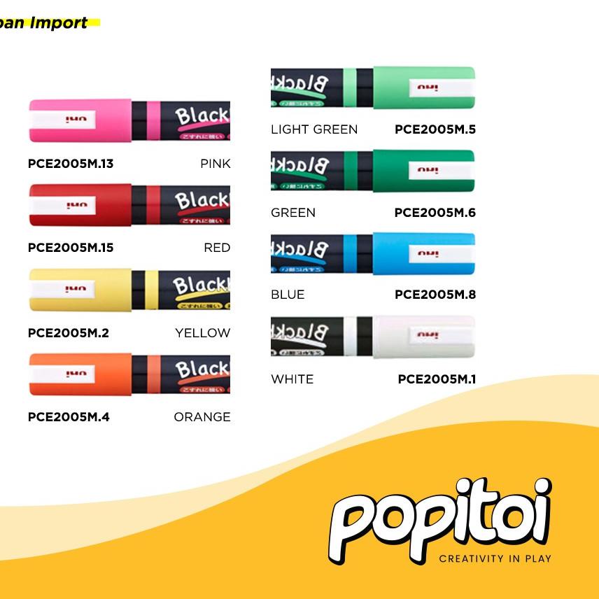 

Hot Sale - Uni Blackboard Chalk Marker POSCA PCE200-5M Medium Spidol Kapur Kaca ...