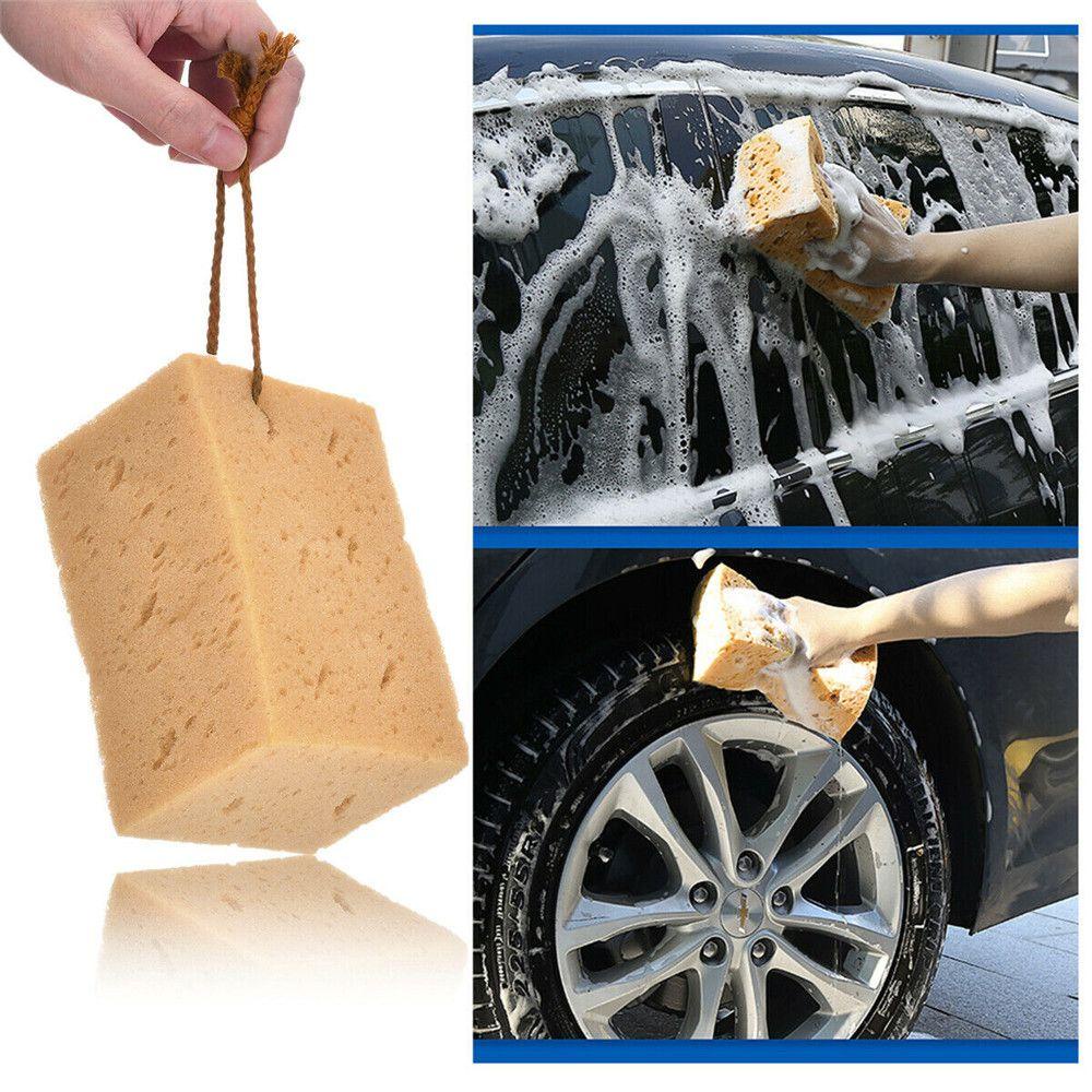 Solighter Spons Cuci Mobil Mudah Digunakan Alat Portable Rumah Tangga Scouring Pad