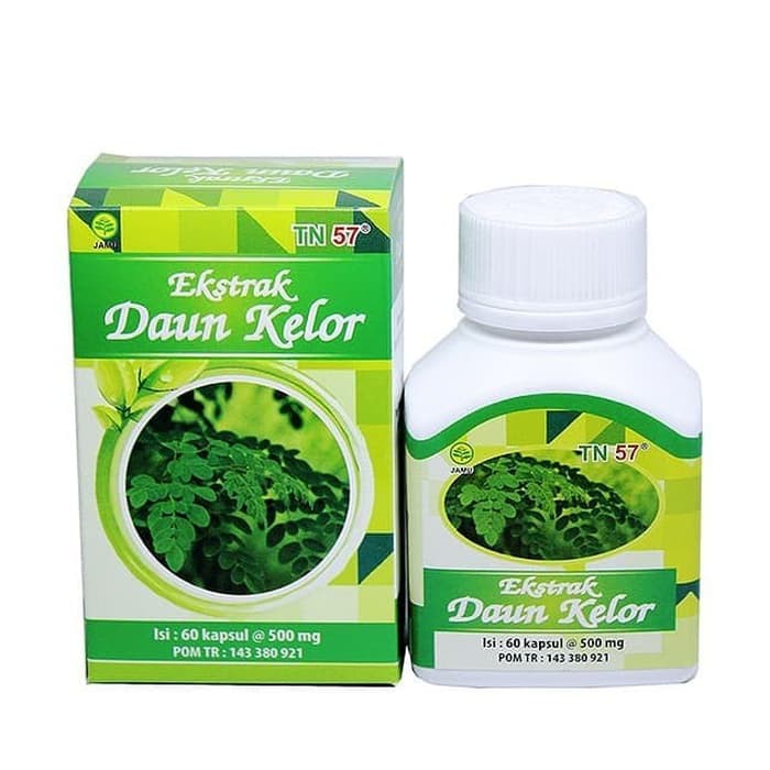 EKSTRAK DAUN KELOR TN57 CAPS 60`S