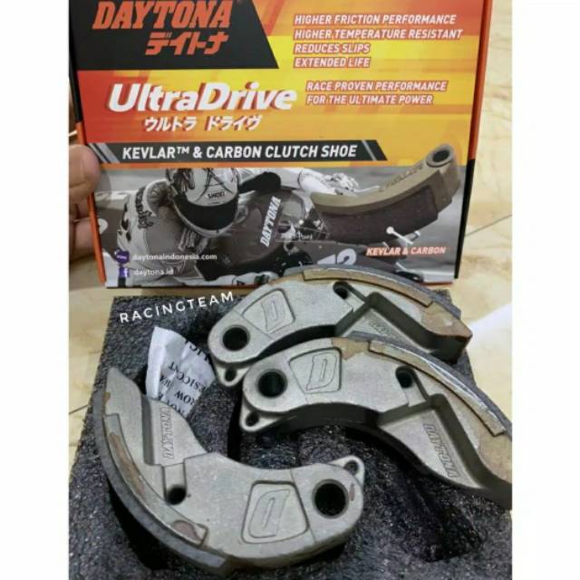 Kampas otomatis aerox 155 - kampas ganda aerox 155 - kevlar aerox 155 original Daytona 4634