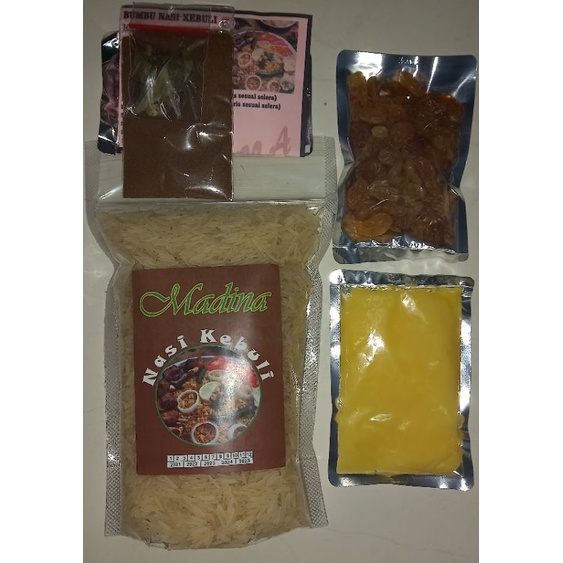 

NASI KEBULI INSTAN 500 gr plus minyak samin dan kismis