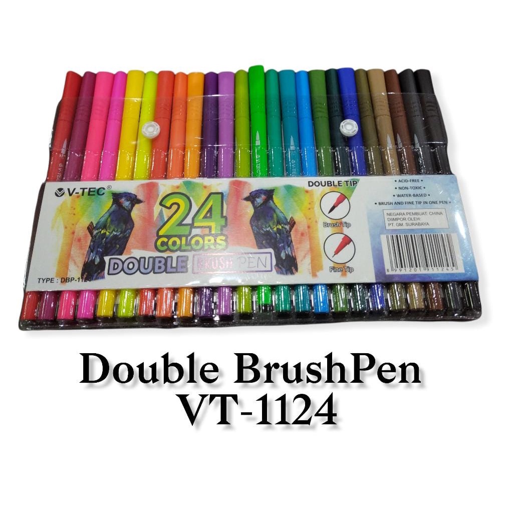 

V-TEC DOUBLE BRUSH PEN TYPE DBP-1124 24W
