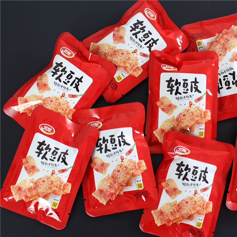 (HALAL) 卫龙 软豆皮 Wei Long Soft Bean Tofu Skin 20g