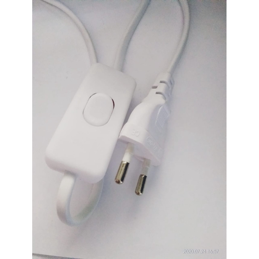 [SWI-9024] KABEL AC 220V DENGAN SWITCH ON OFF PANJANG 1.8 METER