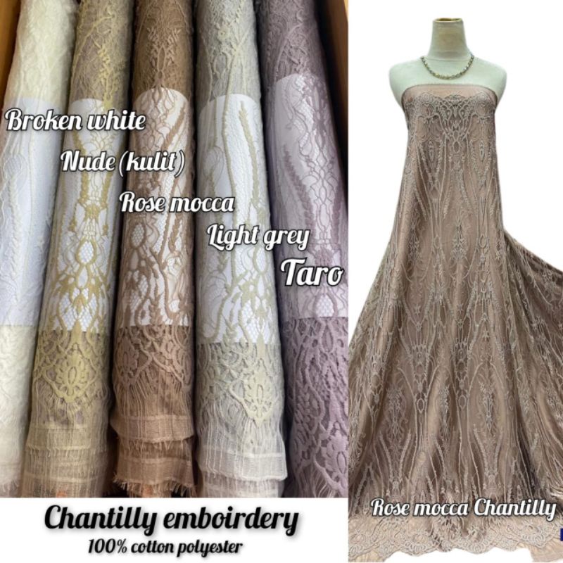 KAIN BROKAT SANTILY / FRANCIS SANTILY / SANTILY MURAH / KEBAYA SANTILY / SEMI FRANCIS SANTILY / SANT