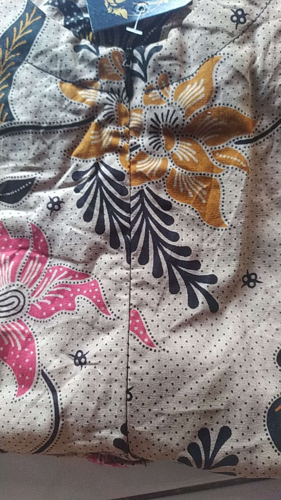 Batik Wanita Asj Sa Hrb026 Kenongo Kemeja Tosca Pendek