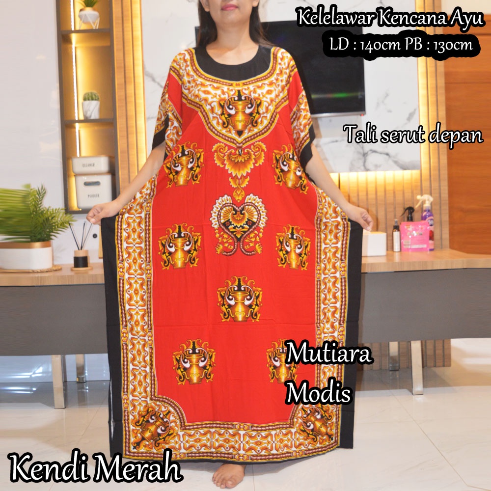 Daster kelelawar Jumbo kencana Ayu motif VAS