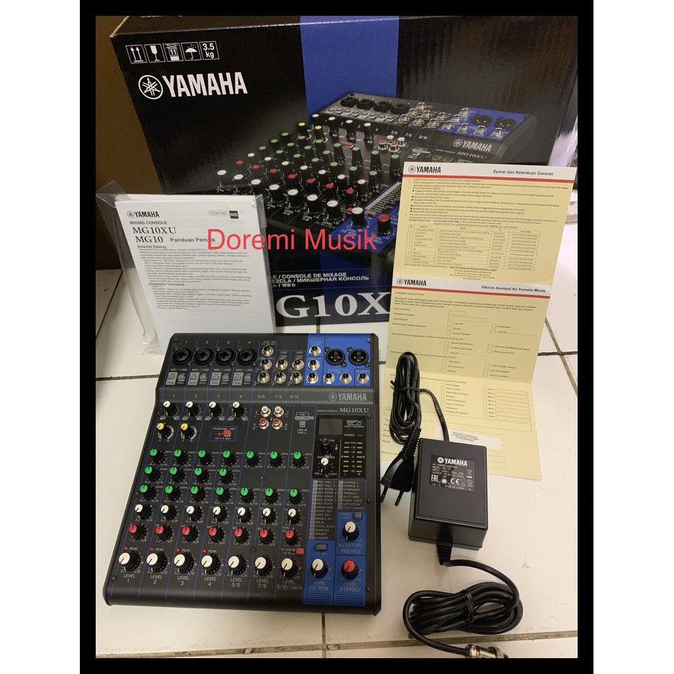 Banting Harga Mixer Yamaha Mg10xu Shopee Indonesia