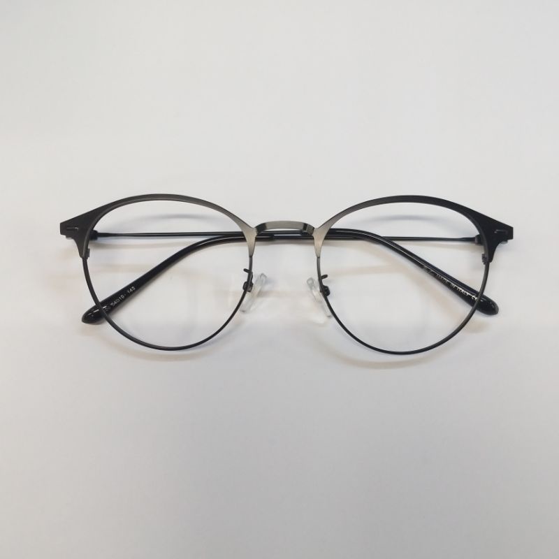 Frame oval metal + Lensa Photochromic
