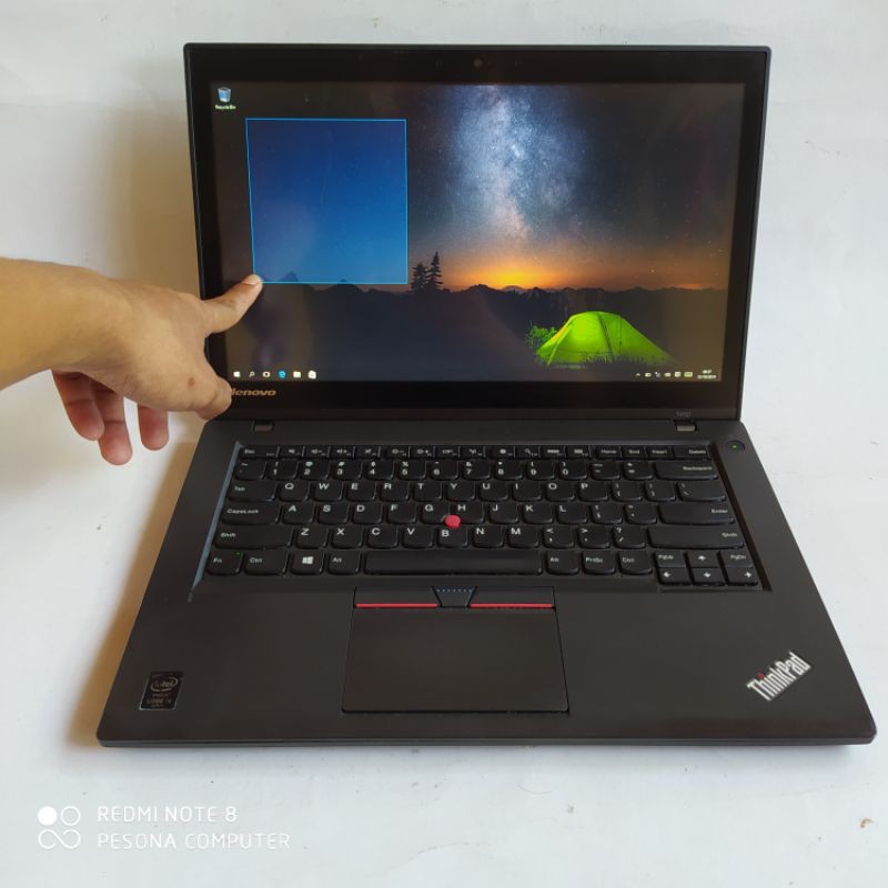 Laptop Lenovo thinkpad Touchscreen - Core i5 Gen 5 - Ram 8gb - Bergaransi