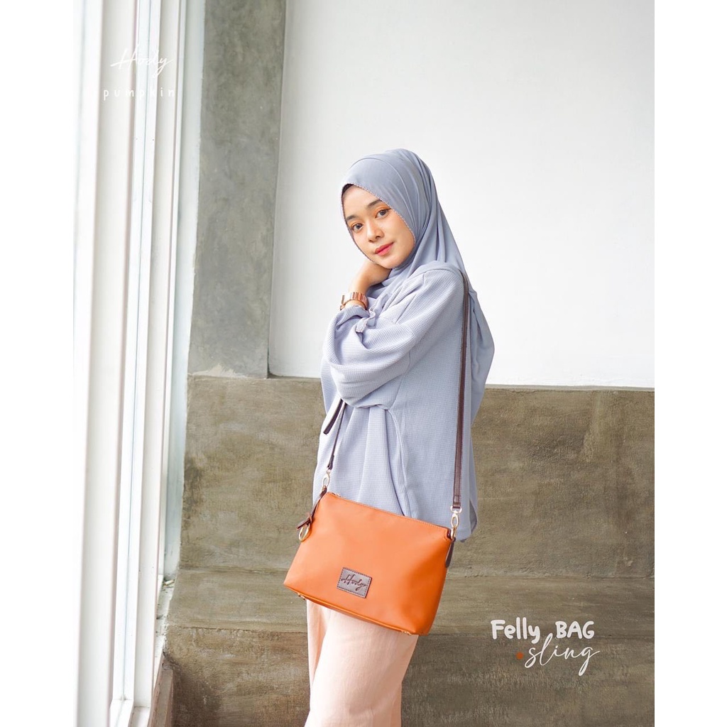 FELLY BAG BY HODYBAG/SLING WANITA TERLARIS, Sling bag murah, Tas Selempang wanita