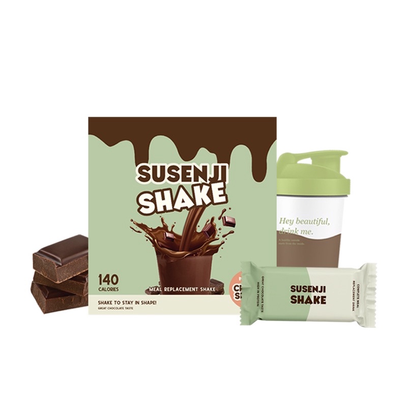

Susenji Shake ( CHOCO SHAKE ) Meal Replacement Pengganti Makanan Berat Rendah Kalori