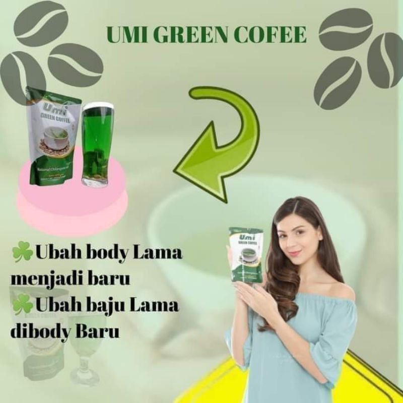 

PAKET 2 BUNGKUS UMI GREEN COFFEE