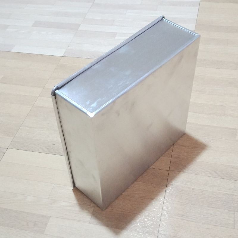 Loyang Kotak Persegi Tebal/ Loyang Lapis Bolu Cake - 22x22x7