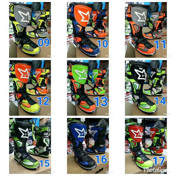 DSA                  sepatu cross trail adventure boots rnl .