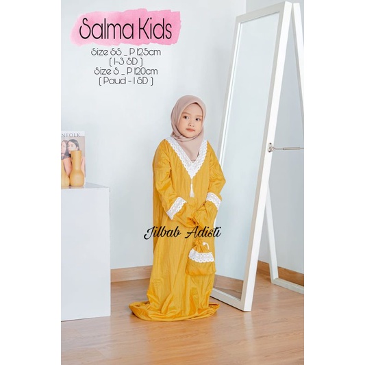 abaya mukena Salma renda