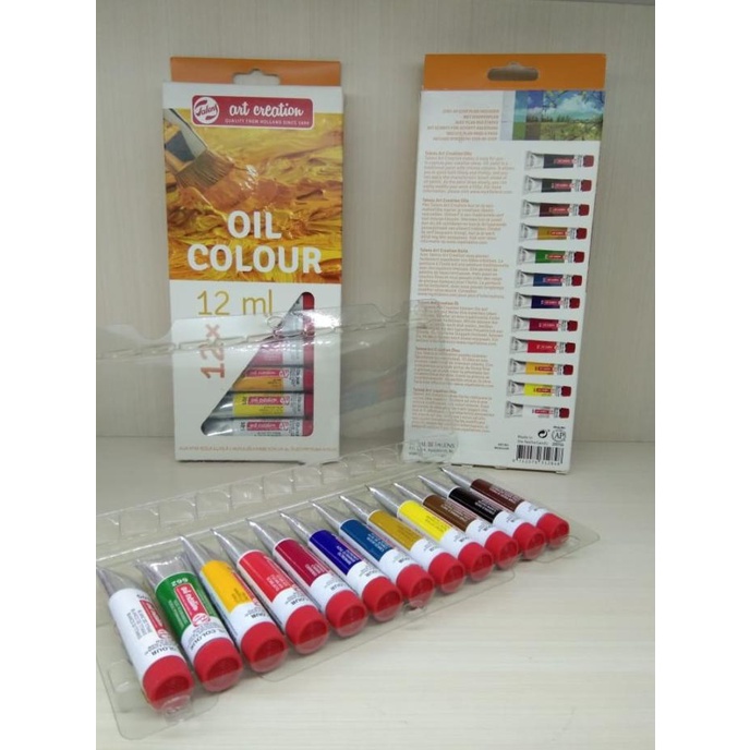 

Cat Minyak Talens / Talens Art Creation Oil Colour 12 x 12 ML Tube ---READY---