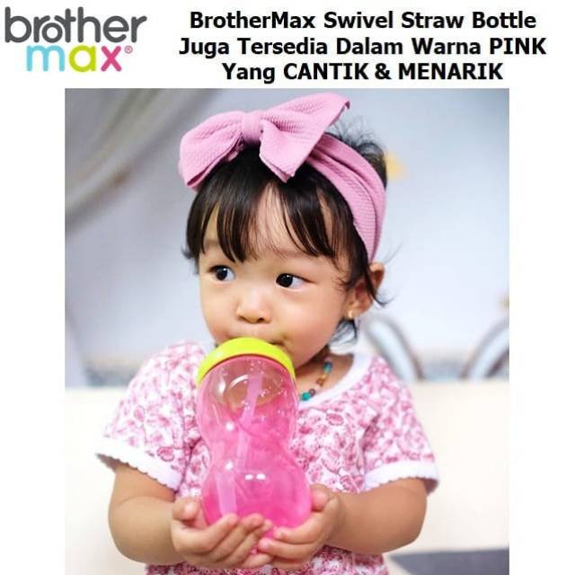 Brother Max Swivel Straw Bottle - Training Bottle