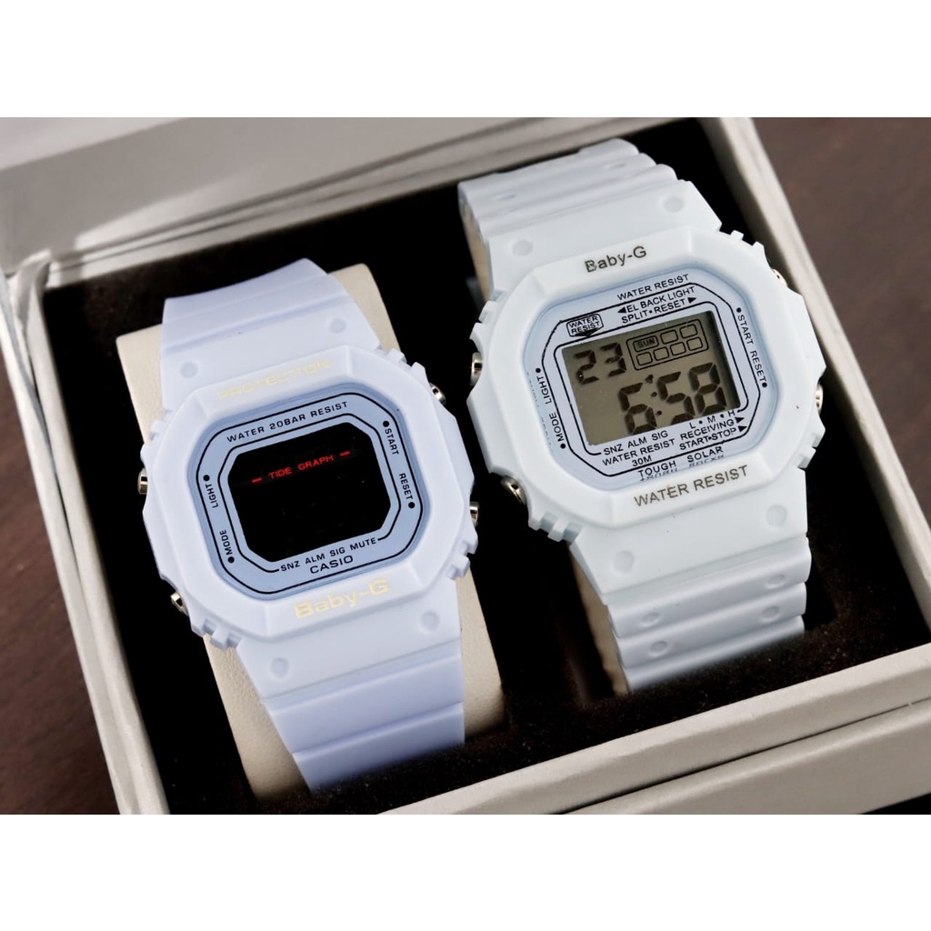 BISA COD✅ Jam tangan G shock dan BabyG Buy 1 get 1 free Box