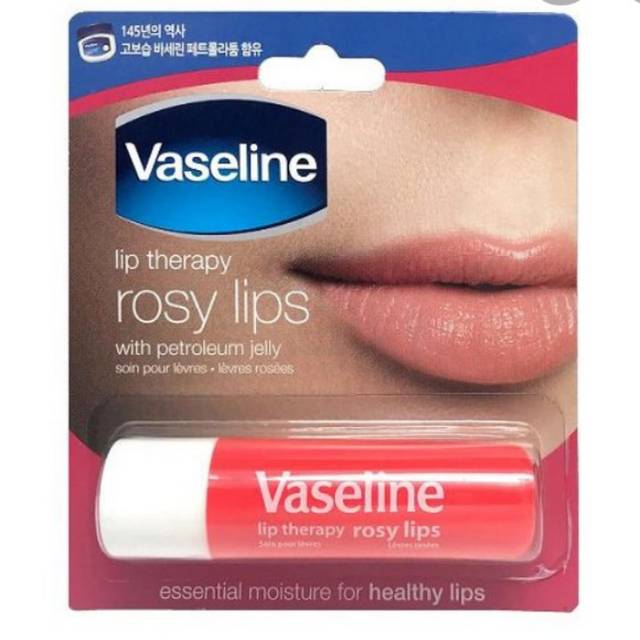 Vaseline Lip Therapy Stick Made In Korea Rosy Lips Aloe Cocoa Pelembab Bibir Shopee Indonesia