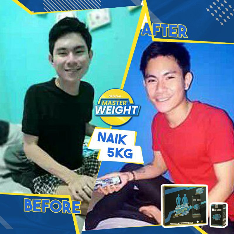 Master Weight Gain [ Paket Extra Strong ] Penggemuk badan Terbaik-8