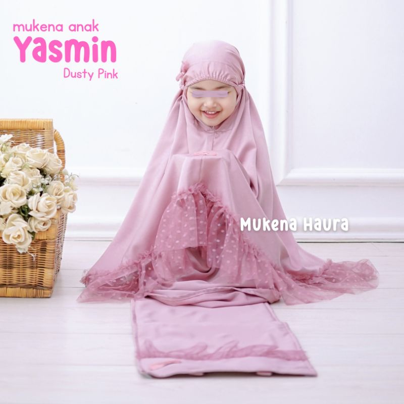 Mukena Anak Tas Sajadah Yasmin 2 - 9 Tahun